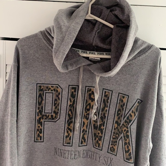 Pink Victoria’s Secret hoodie - Picture 2 of 2